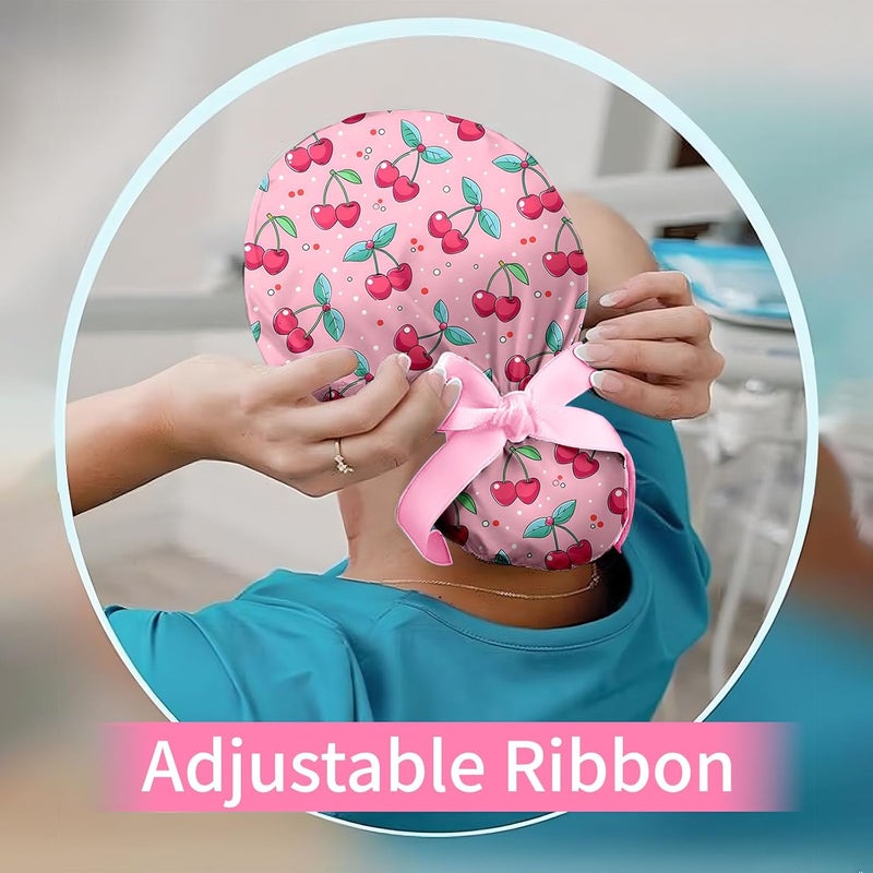 SnuggleHive Scrub Caps for Men & Women,Nurse Hat with Sweatband & Buttons - Adjustable Surgical Hat Comfort Fit for Doctors,Nurses. - Image 3